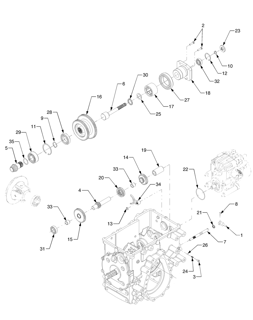 Traction Drive 4wd 2007 And After Diagram and Parts List for 6284 54AD64H710-54AT64H710-54BD64H710-54BT64H710 Cub Cadet Lawn Tractor